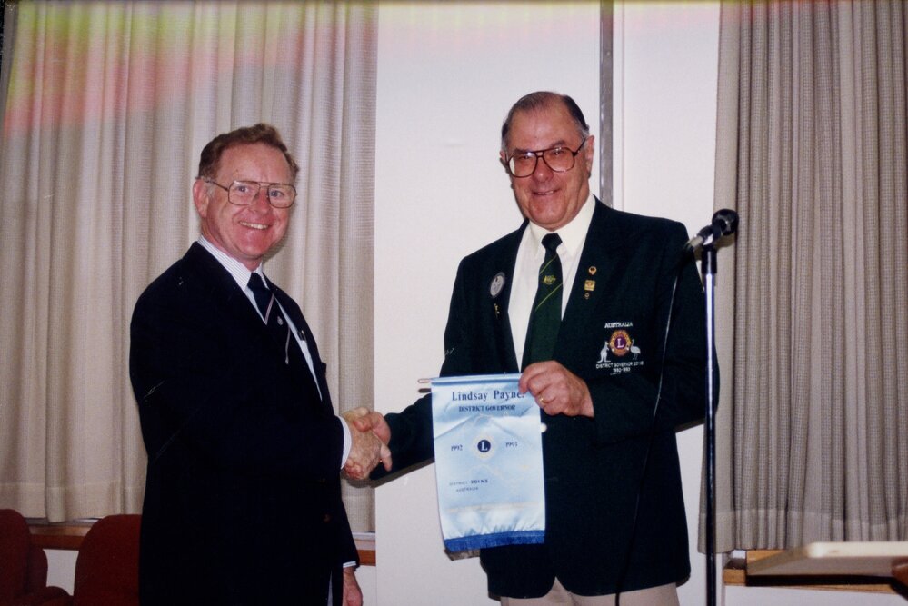 Civic reception for Lions Club