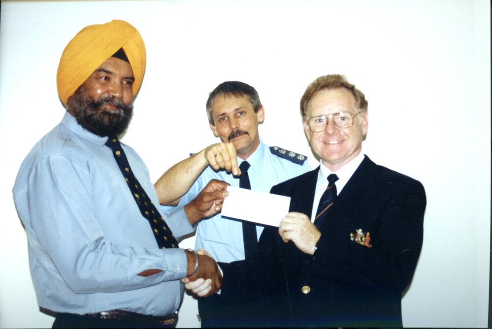 Cheque presentation