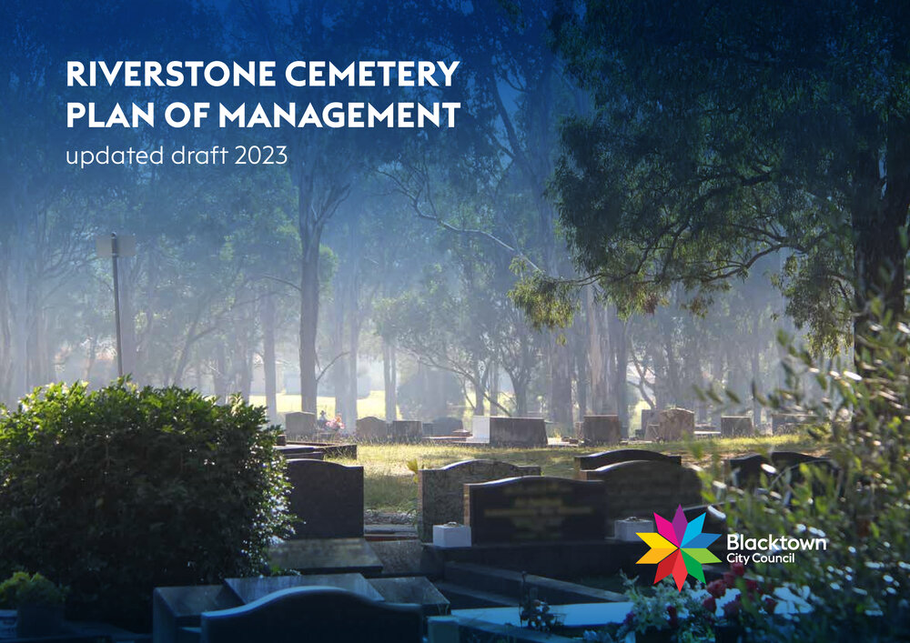 Riverstone Cemetery Plan of Management (Updated Draft), 2023
