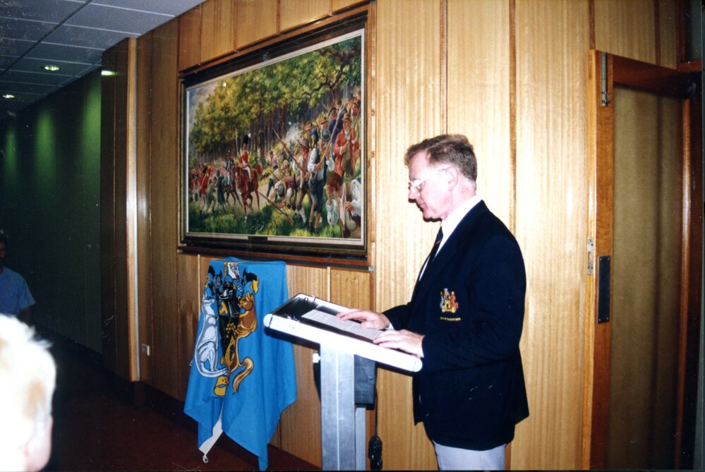 Unveiling of Pike Head at Civic Centre, Blacktown