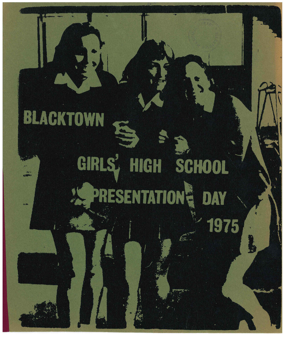 Blacktown Girls' High School Presentation Day Programme, 1975 