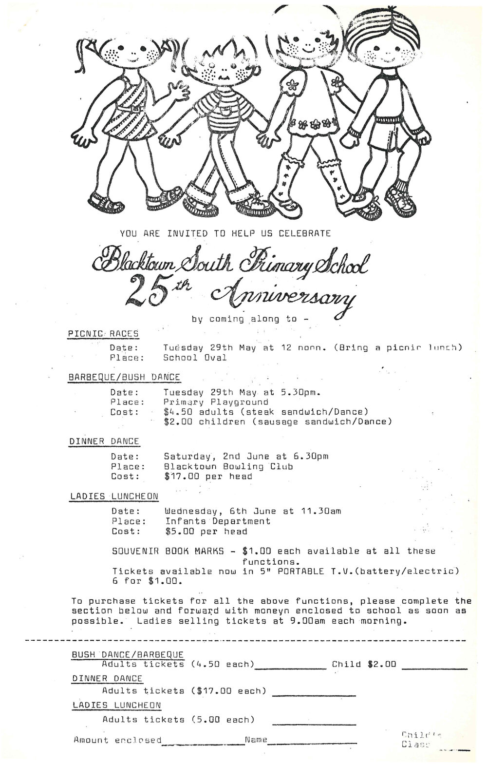 Blacktown South Primary School 25th Anniversary, 1984