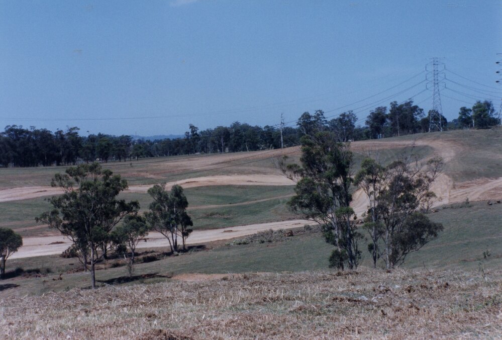 Construction of Eastern Creek Raceway, 1990