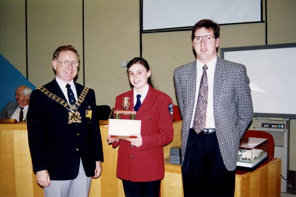 Band presentations at Blacktown City Council Chambers