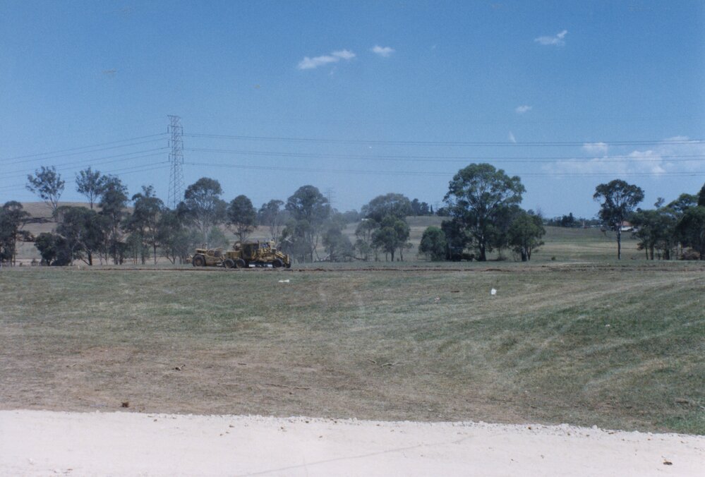 Construction of Eastern Creek Raceway, 1990