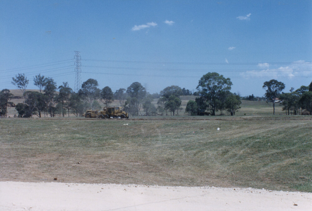 Construction of Eastern Creek Raceway, 1990