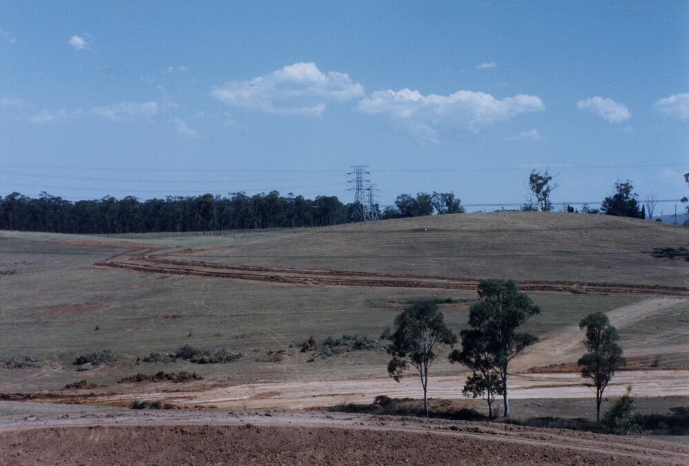 Construction of Eastern Creek Raceway, 1990