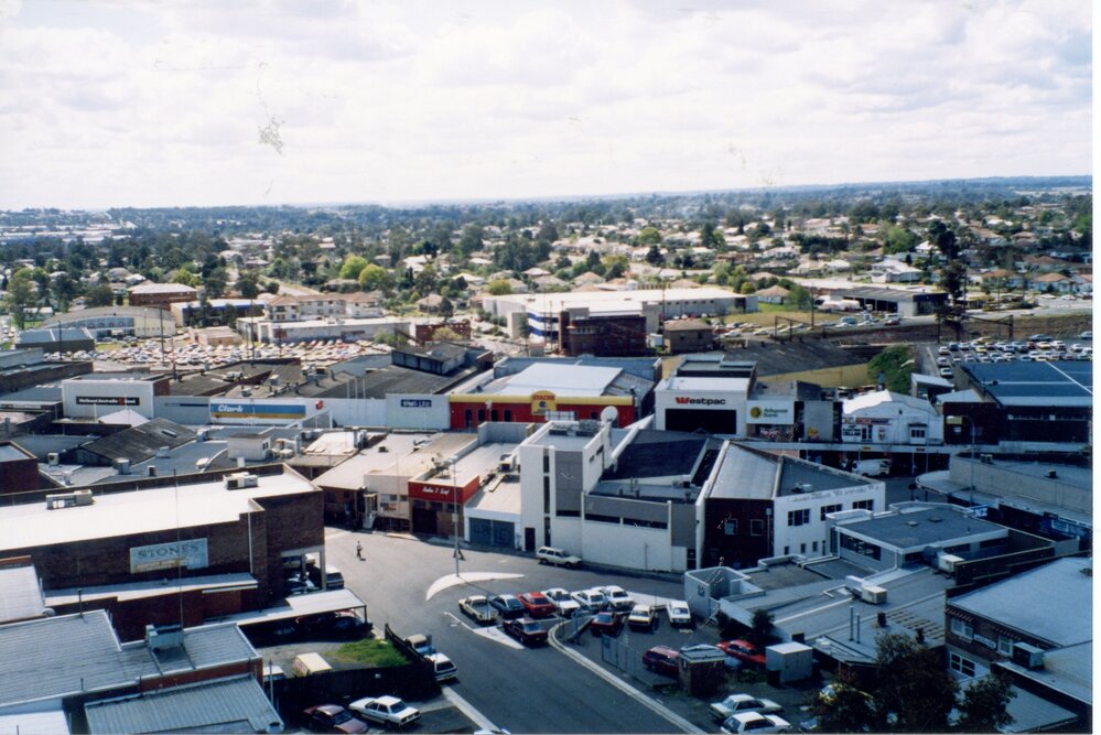 View of Blacktown CBD, 1990