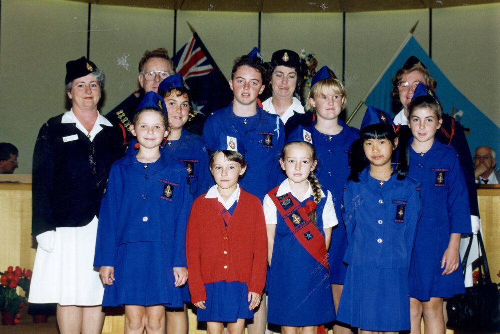 Girls brigade at Blacktown Civic Centre, Blacktown
