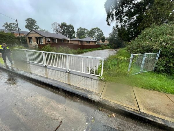 Flooding at Breakfast Creek Marayong, 2022