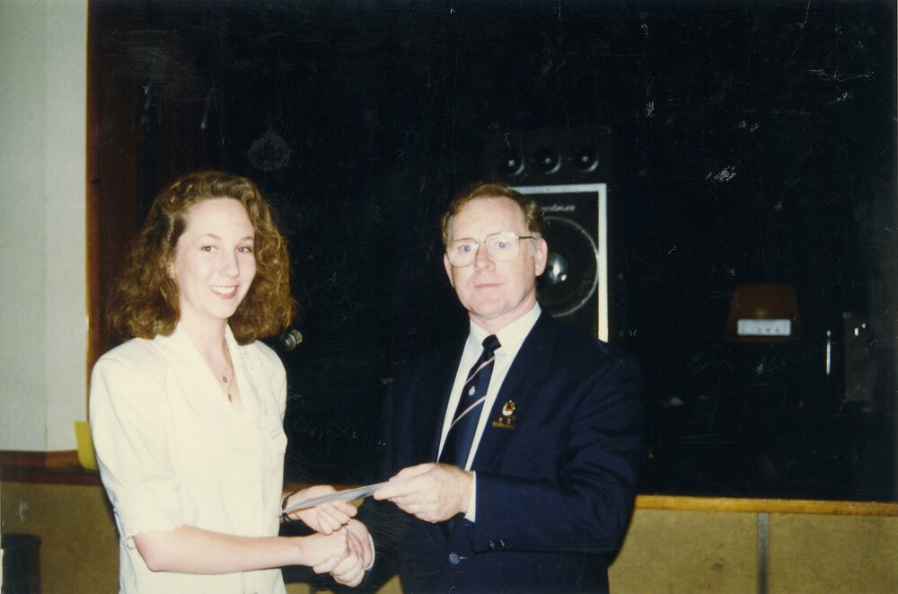 Award presentation at Bowman Hall, Blacktown