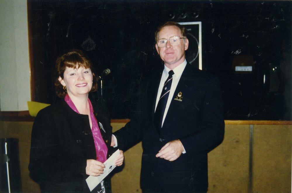 Award presentation at Bowman Hall, Blacktown