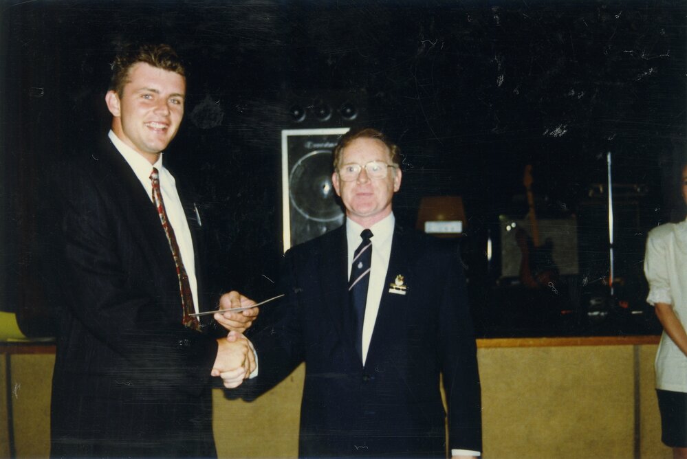 Award presentation at Bowman Hall, Blacktown