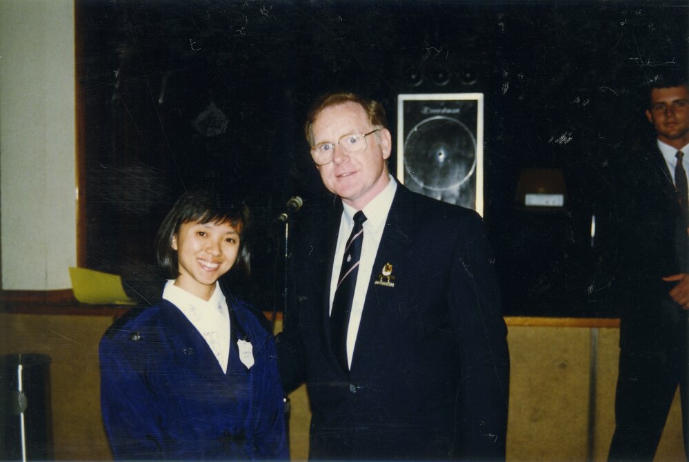 Award presentation at Bowman Hall, Blacktown