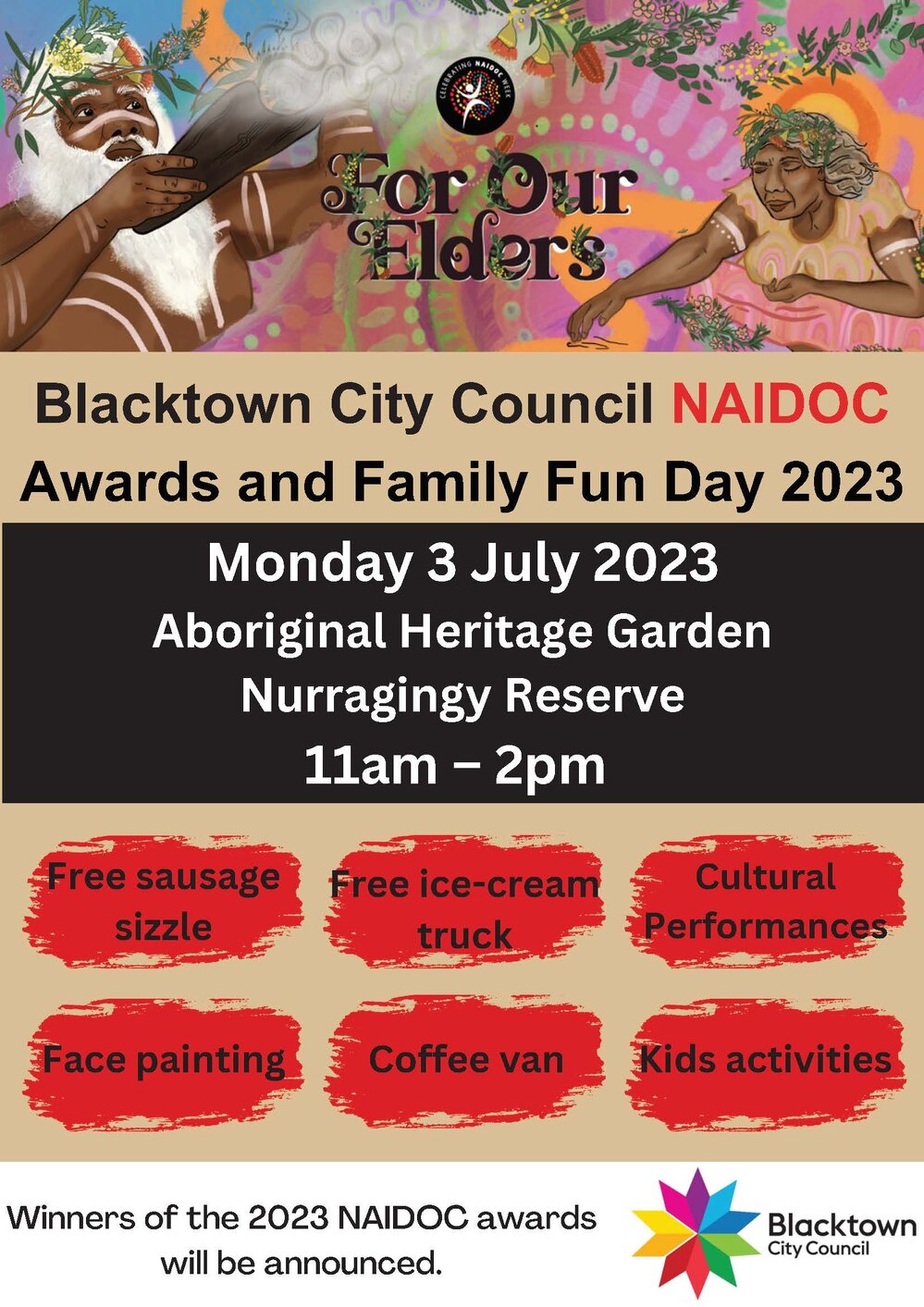 Blacktown City Council NAIDOC Awards and Family Fun Day, 2023