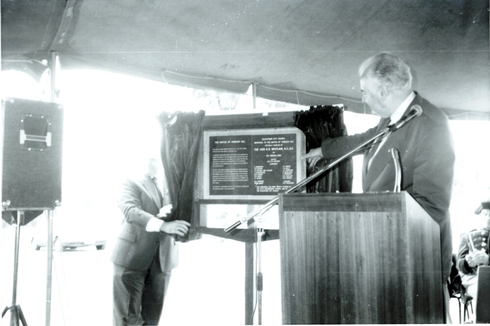 Battle of Vinegar Hill - Dedication of Memorial 1988