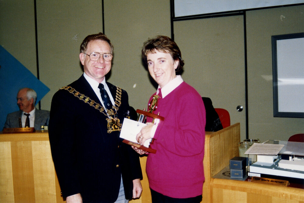 Band presentations at Blacktown City Council Chambers