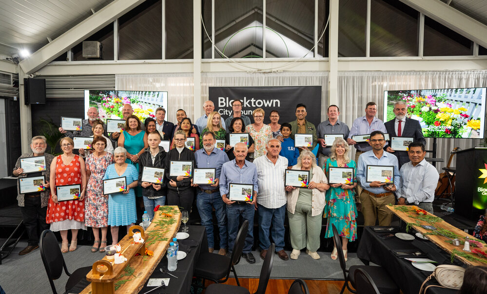 Blacktown City Garden Competition presentation, 2023