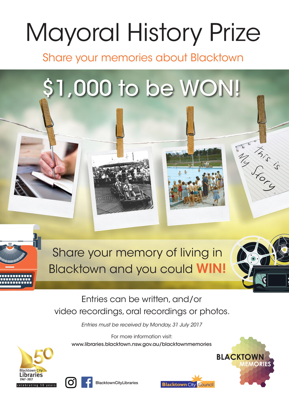 Blacktown City Mayoral History Prize Information Brochure, 2017