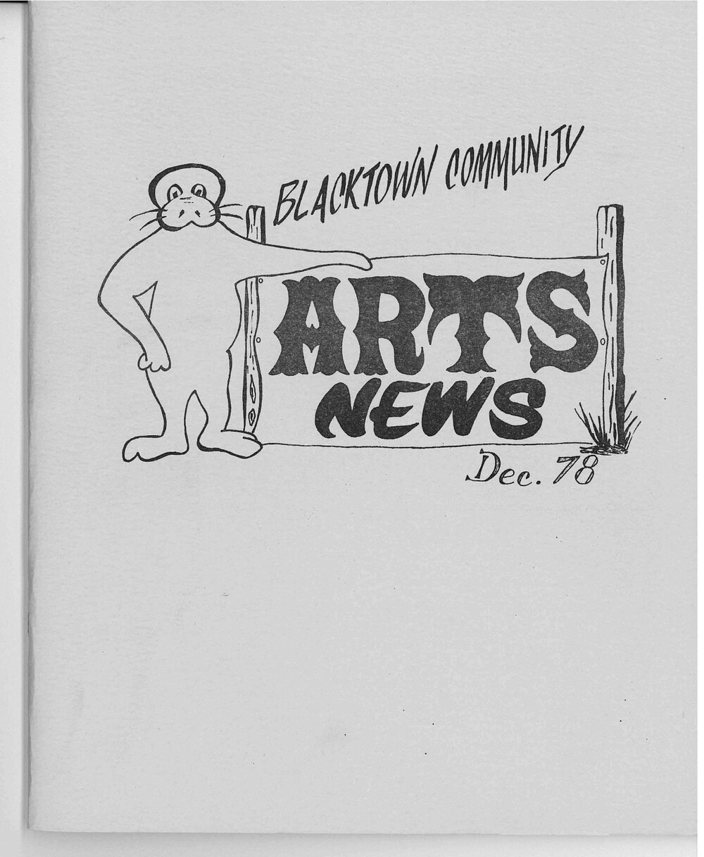 Blacktown Community Arts News, December 1978