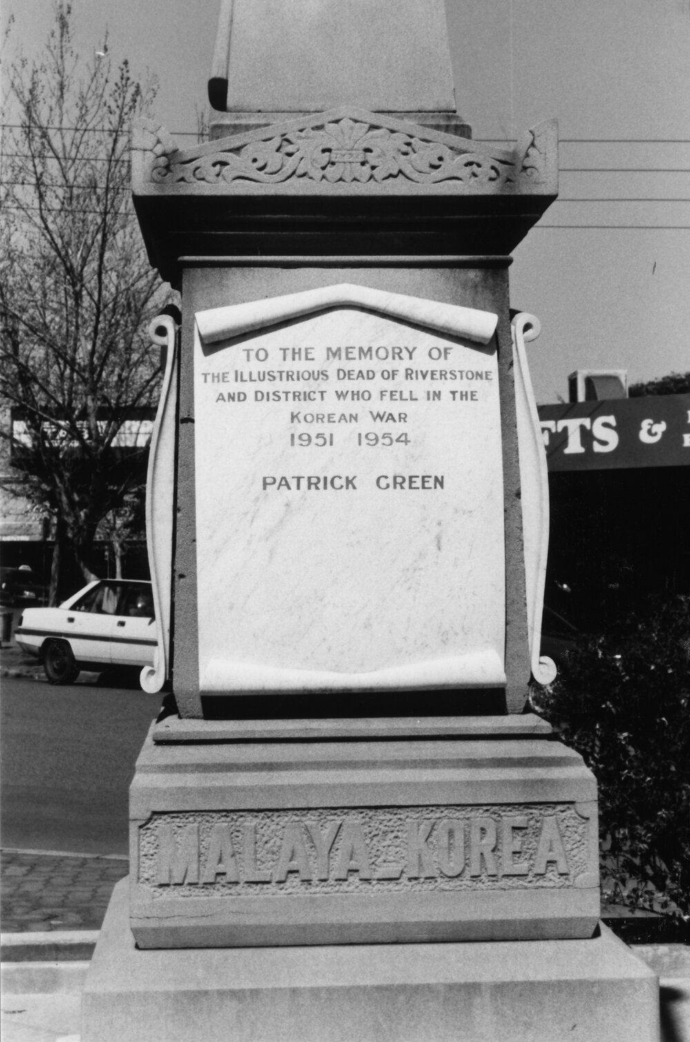 Riverstone and District War Memorial, Riverstone