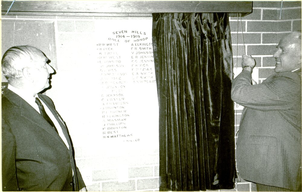 The Seven Hills Community Centre, official opening