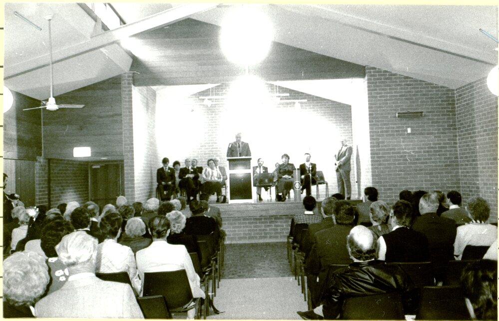 The Seven Hills Community Centre, official opening