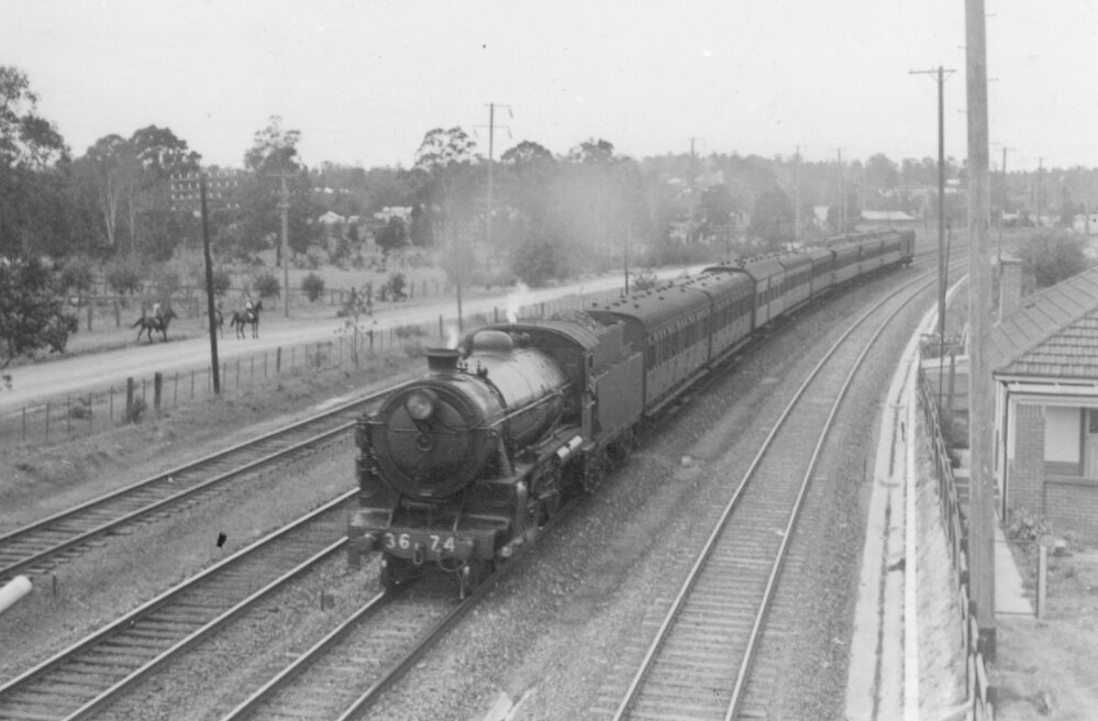 Train to Orange, 1947