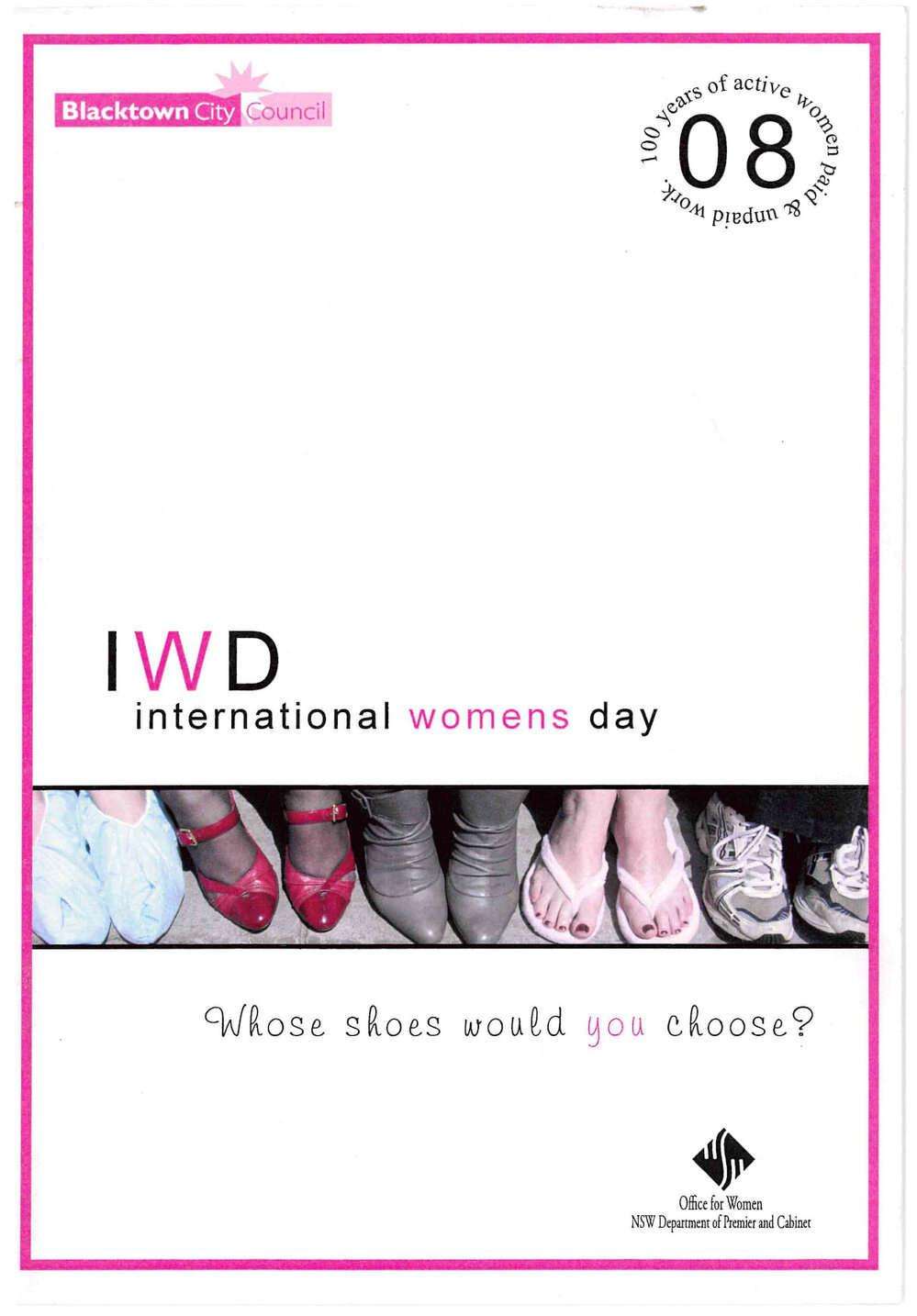 International Women's Day (IWD), 2008