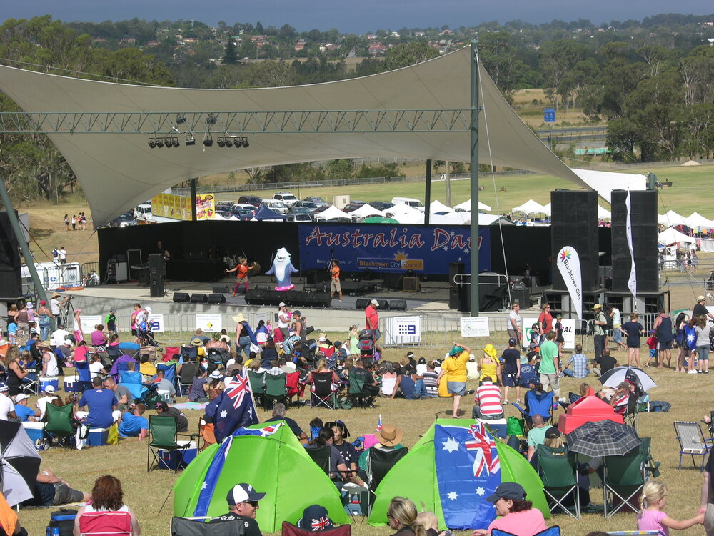  Australia Day celebrations at The Rooty Hill, 2009