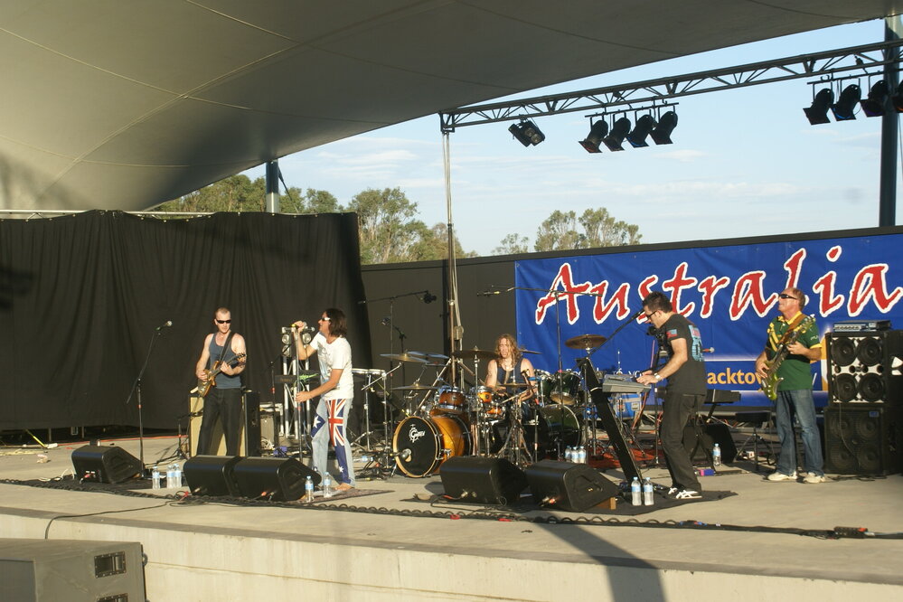 Australia Day celebrations at The Rooty Hill, 2011