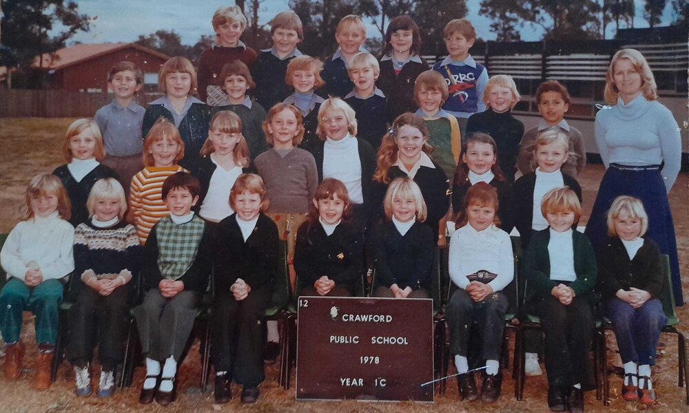 Crawford Public School, 1978 Class 1C