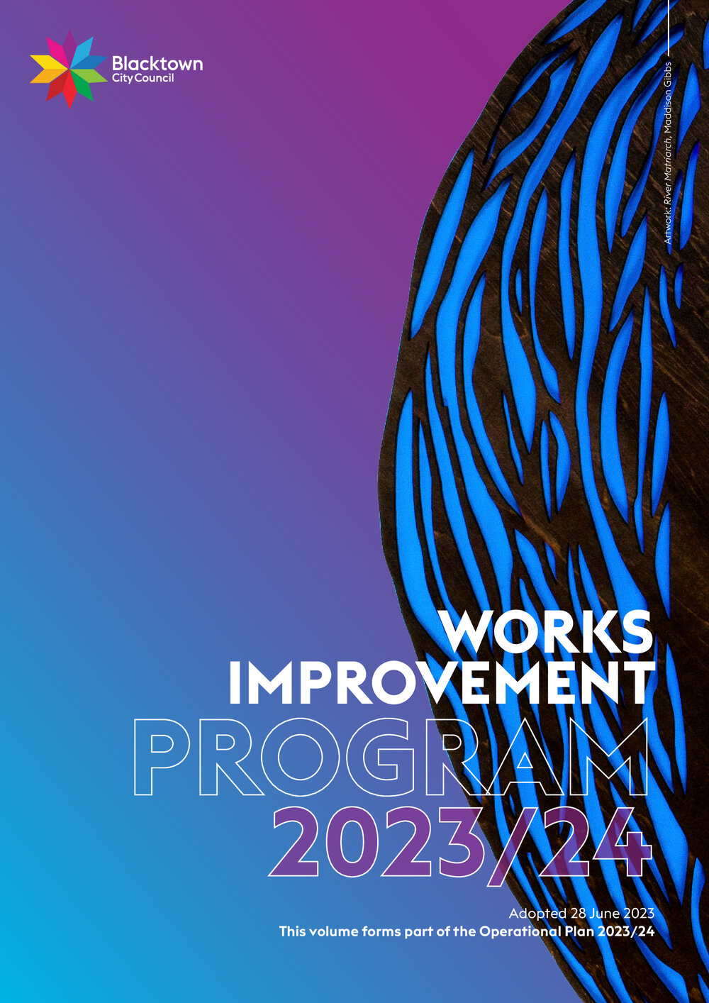 Blacktown City Council Works Improvement Program, 2023-2024