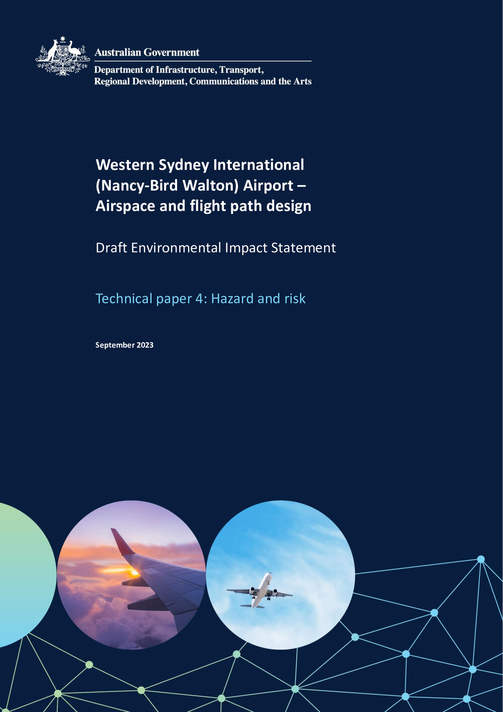 Western Sydney International Airport Technical Paper 4: Hazard and Risk, 2023