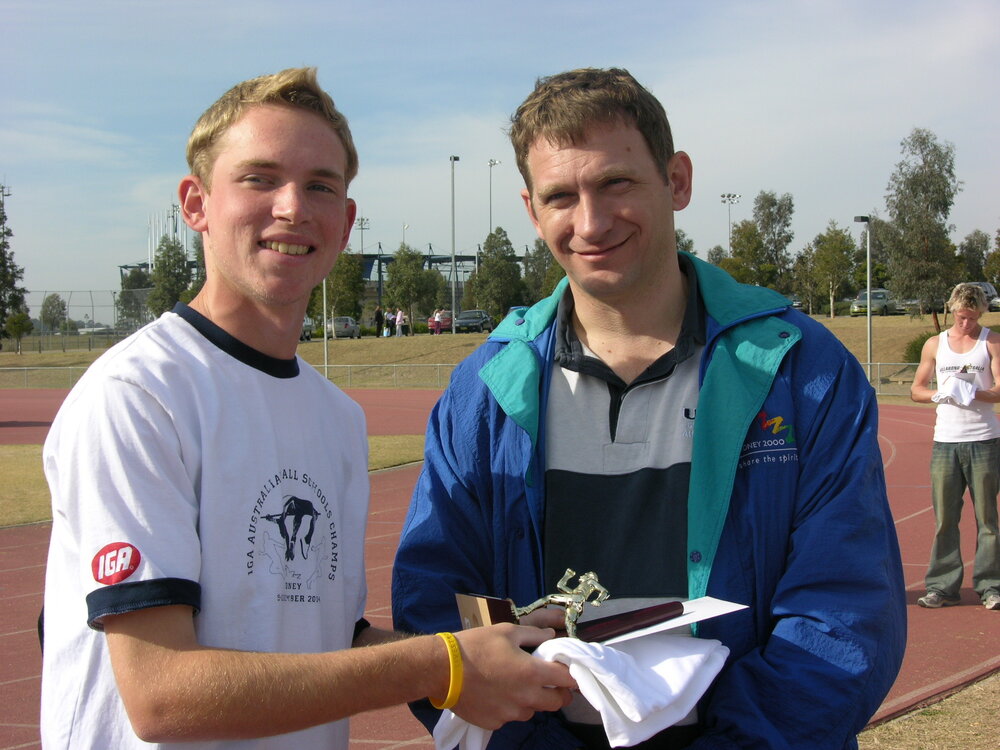 Blacktown City Fun Run trophy presentation, 2005