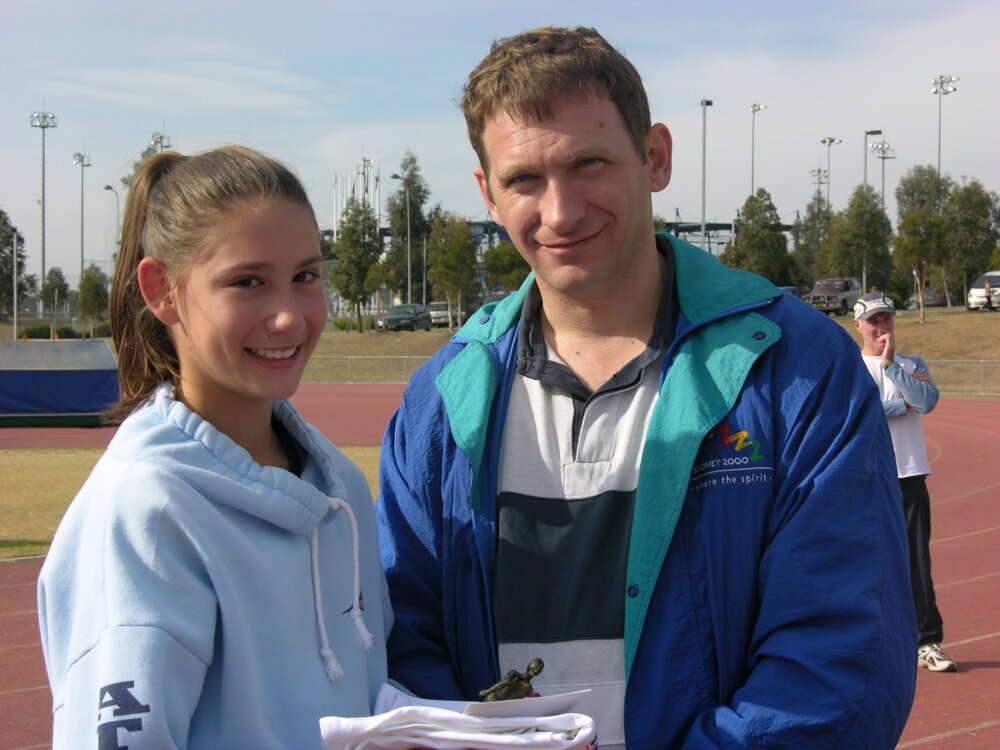 Blacktown City Fun Run trophy presentation, 2005