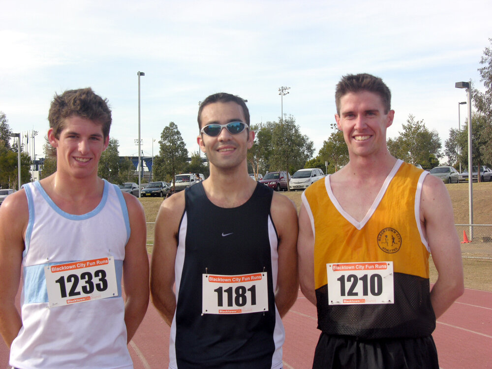 Blacktown City Fun Run trophy presentation, 2005