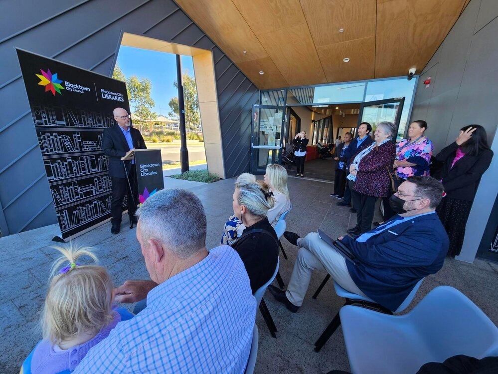 Marsden Park Temporary Library, Marsden Park - Official opening