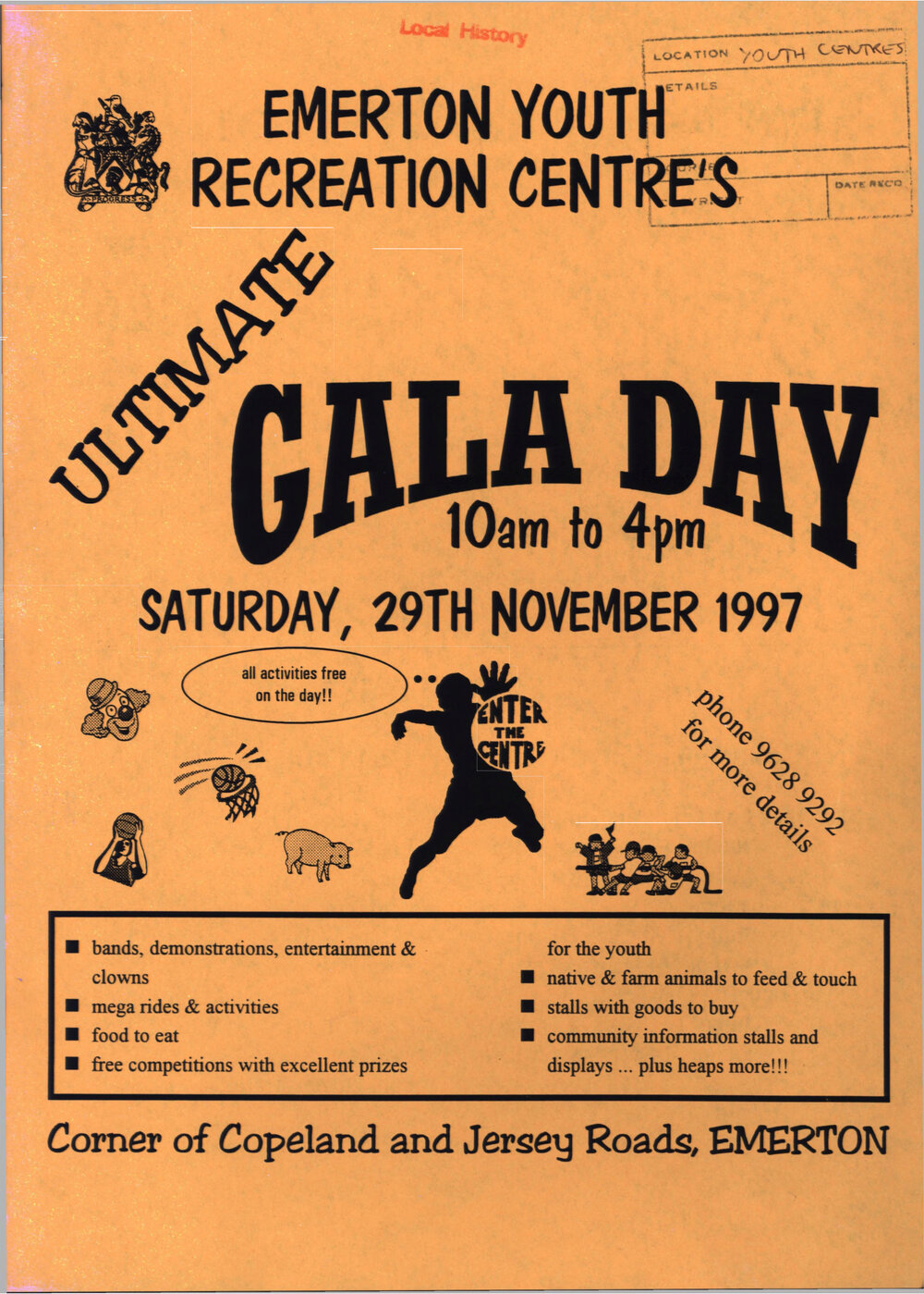 Emerton Youth Recreation Centre Gala Day, 1997