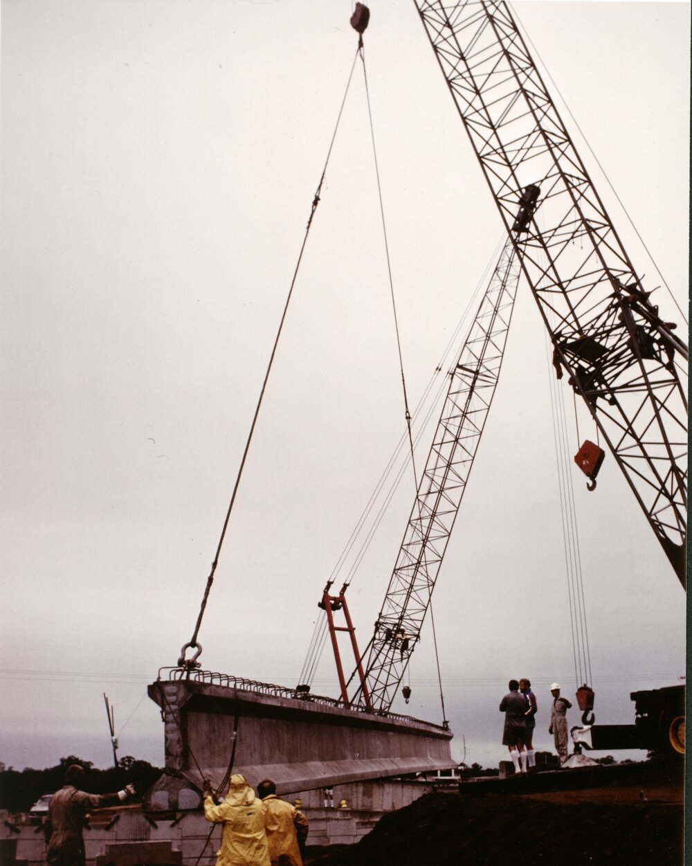 Construction of Davis Overpass, Rooty Hill