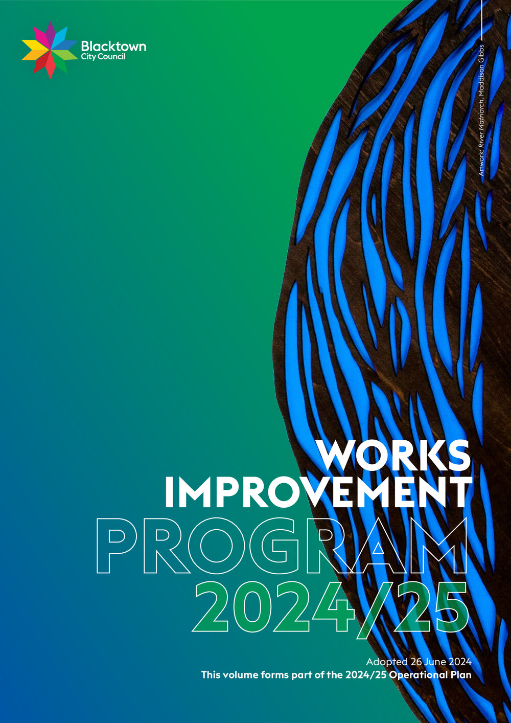 Blacktown City Council Works Improvement Program, 2024-2025