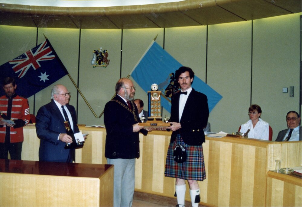 Blacktown City Council award presentation