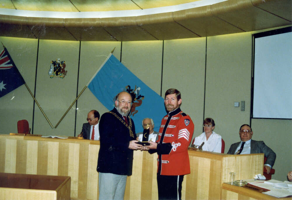 Blacktown City Council award presentation