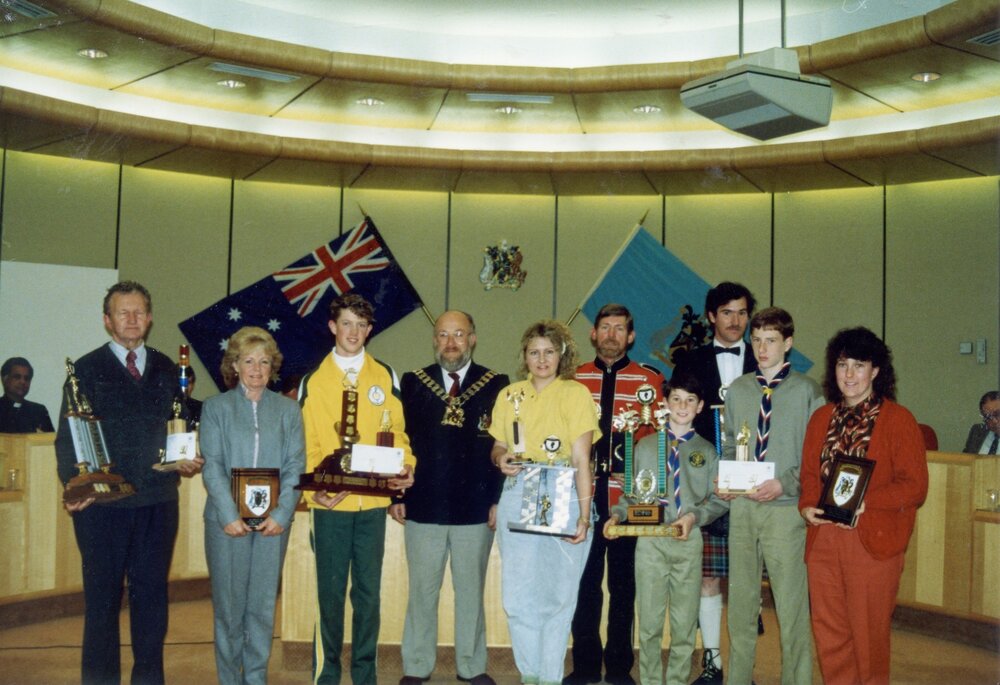 Blacktown City Council award presentation