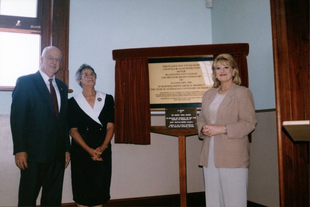 Reopening of St Bartholomew's Church, Prospect