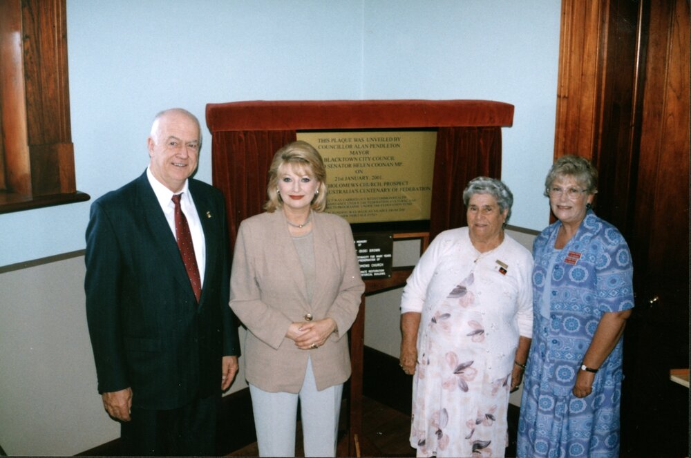 Reopening of St Bartholomew's Church, Prospect