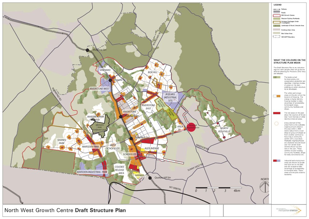 North West Growth Centre Draft Structure Plan, c2010