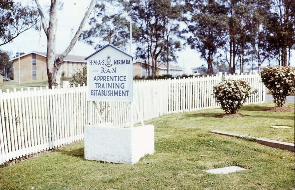 HMAS Nirimba entrance sign