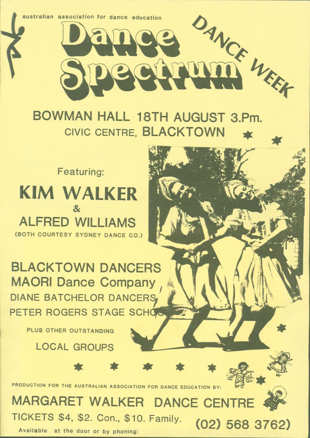 Dance Spectrum, Bowman Hall Blacktown, ?1984