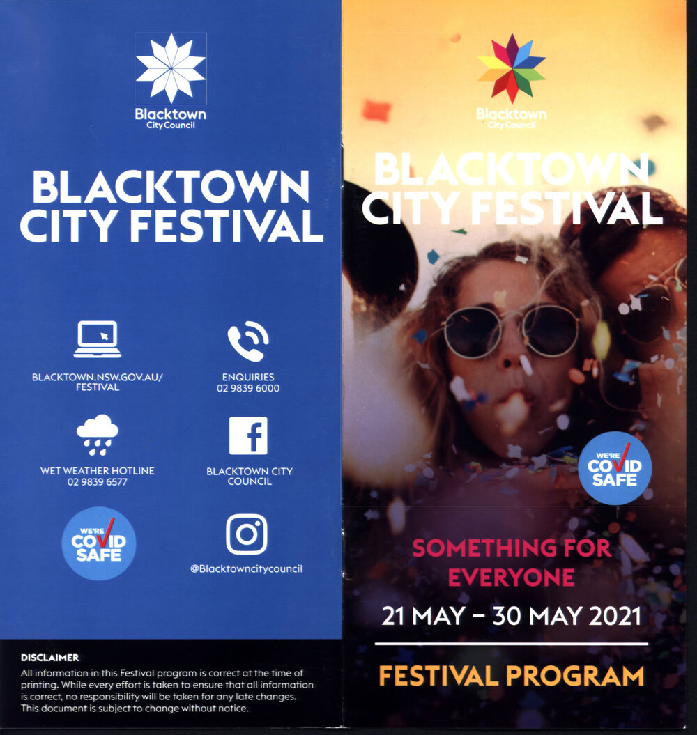 Blacktown City Festival Program, 2021